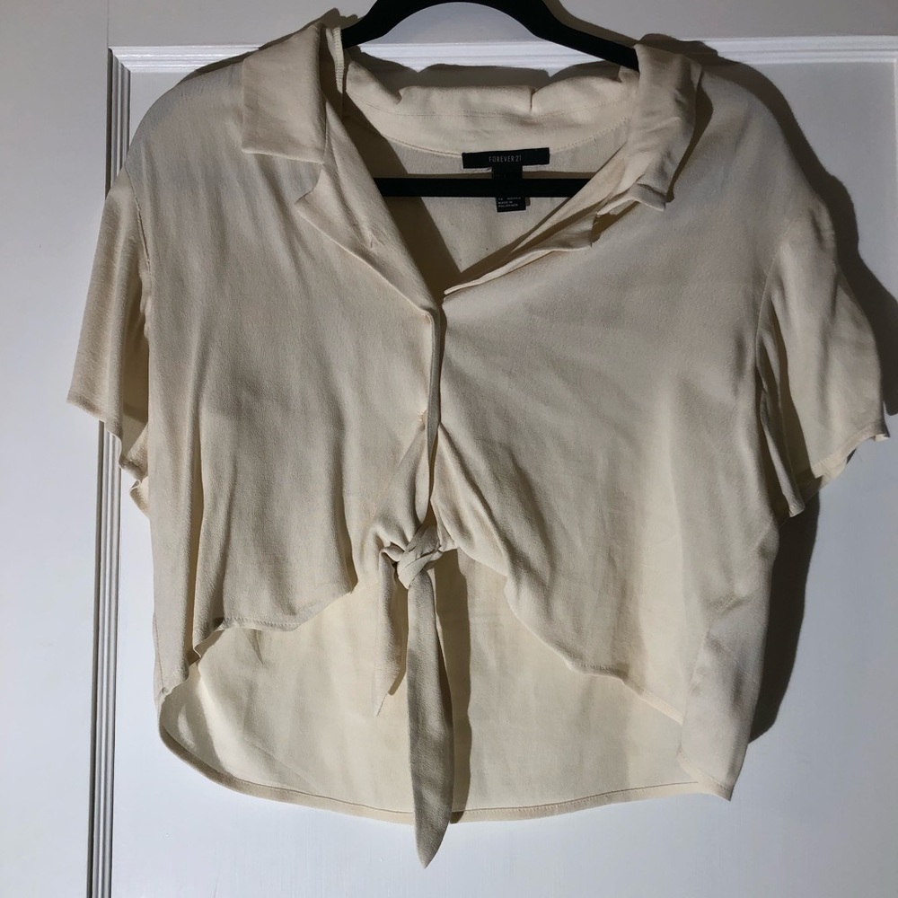 Champagne colored shirt
